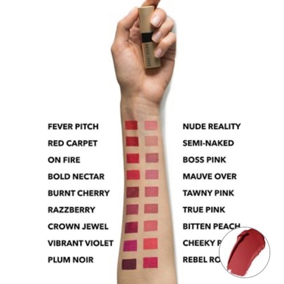 NEW! Bobbi Brown Luxe Matte Lip Color Red Carpet - Picture 4 of 5